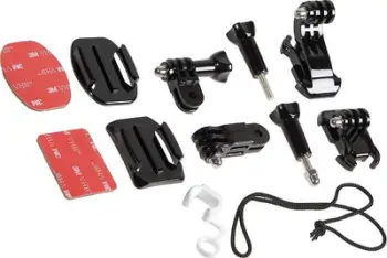 Set aksesorësh montimi Tracer ZM-01, për kamera aksion, i zi
