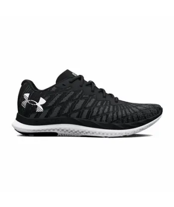 Atlete Under Armour Charged Breeze 2, tekstil, për femra, të zeza gri