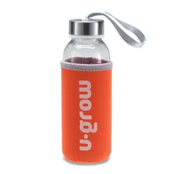 Shishe termike U Grow UGBTL 300ORG, 300ml, me mbështjellës neopreni, portokalli