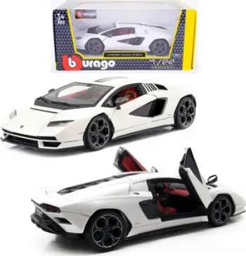 Maket makine Bburago Lamborghini Countach LPI 800 4, shkallë 1:24, die cast, i kuq