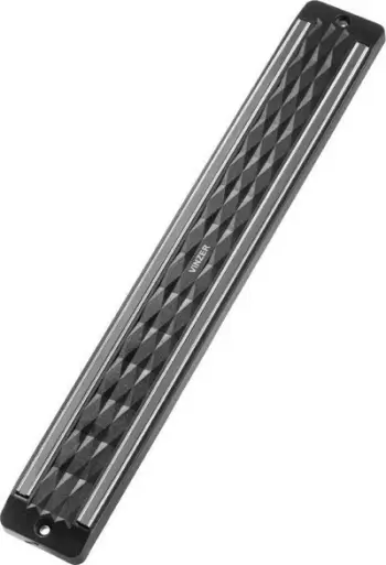 Mbajtës magnetik për thika Vinzer 50307, 33 cm, alumin, i argjendtë