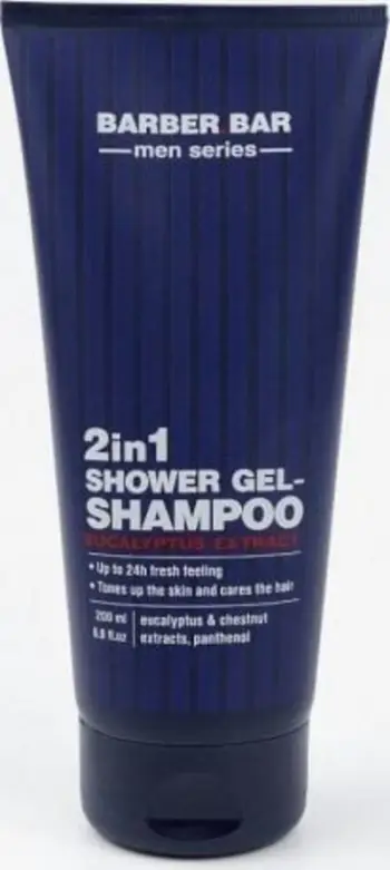 Shampon për meshkuj 2në1 Barber Bar, 200 ml