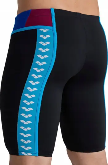 Shorce noti Arena Icons Swim Jammer Panel 75, meshkuj, rezistent ndaj klorit, i zi me blu