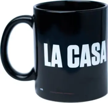 Filxhan La Casa de Papel Logo, qeramikë, 330 ml, shumëngjyrësh