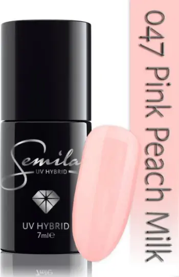 Llak xhel Semilac 047 Pink Peach Milk, 7ml, pjeshkë e çelur