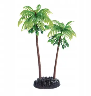 Dekor terrariumi Terra Natura Terrarium Palms, 10cm, jeshile