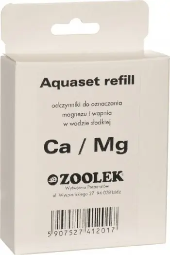 Kondicioner uji për akuarium ZOOLEK AQUASET CA/MG, shtesë kalciumi dhe magnezi, 250 ml
