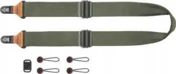 Rrip camere Peak Design Slide, 4.5cm, i rregullueshëm 99 145cm, ngjyrë sage