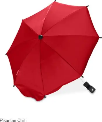 Çadër karroce Caretero Stroller Umbrella Spicy Chilli, universale, e kuqe