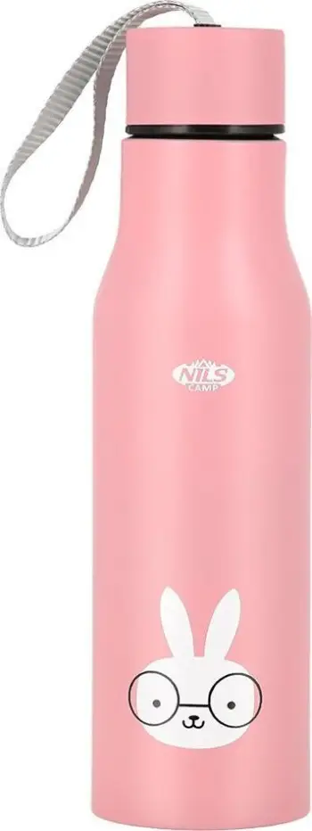 Shishe termike NILS NCB12 Bunny, 500ml, çelik inox, shumëngjyrëshe