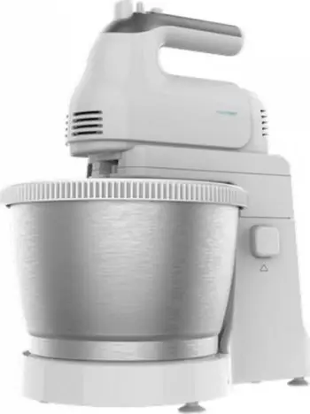 Mikser për brumë Cecotec PowerTwist Steel, 500W, 3.5L, i bardhë inox