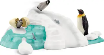 Set lodrash Penguin Family Fun, familje pinguinësh, mbi 3 vjeç, shumëngjyrësh