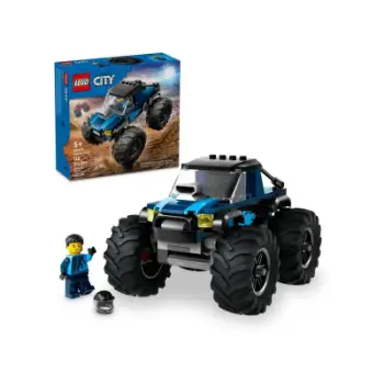 Lodër ndërtimi LEGO City 60402 Monster Truck, 5+, blu