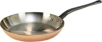 Tigan De Buyer Copper Fry Pan 8", bakër inox, dorezë gize