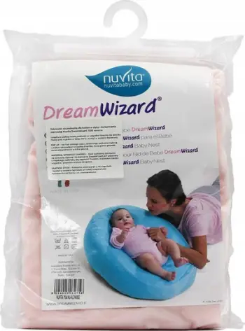 Mbulesë jastëku Nuvita DreamWizard, për ushqyerje, rozë