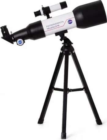 Teleskop astronomik Thumbs Up 1002687, me tripod çeliku, i bardhë e i zi