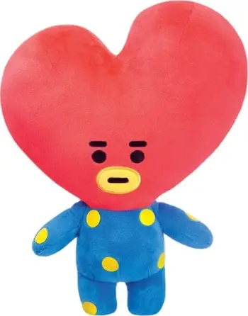 Maskotë pelushi Line Friends BT21 TATA, 30 cm, shumë e butë, shumëngjyrëshe