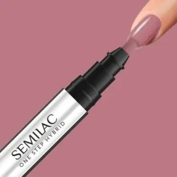 Marker manikyri Semilac One Step S240 Peach Beige, gjysmë-permanent, 3 në 1
