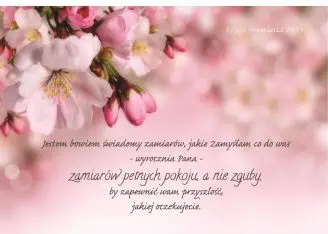 Kartolinë urimi Christian Art Gifts I Am Indeed Aware Apple Tree, me zarf, dizajn lule rozë