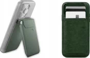 Portofol telefoni Peak Design Wallet Stand, MagSafe, për 7 karta, jeshile sage