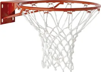 Rrjetë basketbolli Tremblay, poliamid 6 mm, set 2 copë, e bardhë