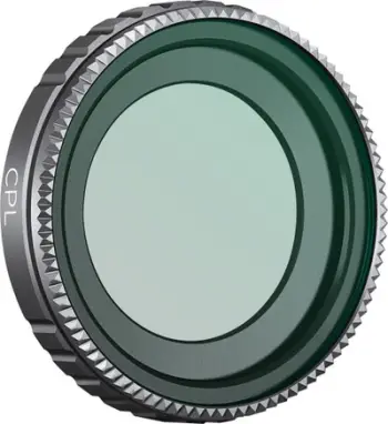 Filtër polarizues CPL K&amp;F Concept Nano X, për Insta360 GO 3, xham optik, i zi