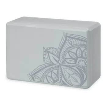 Bllok joge Gaiam 63681, shkumë e lehtë, 23x15x10cm, blu