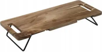 Tabaka druri Secret de Gourmet, dekorative, 48x20 cm, ngjyrë natyrale