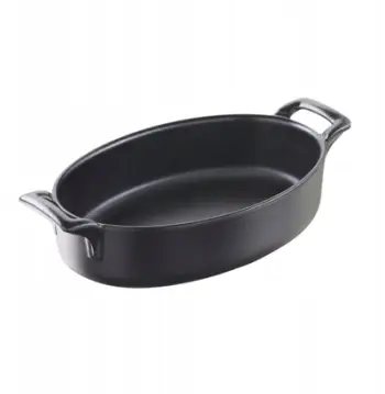 Enë pjekjeje ovale Revol Belle Cuisine, 180 x 120 mm, e bardhë
