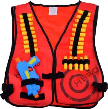 Set lodrash Set For Nerf ZA3170, jelek me fishekë shkumë, armë lodër, shumëngjyrësh