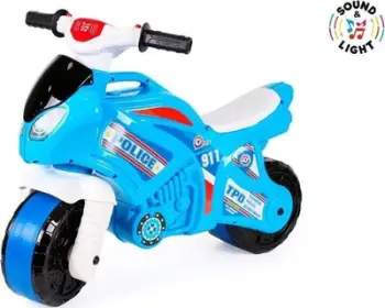 Motor elektrik lodër Hidoes HD-B6, dizajn policie, dritë dhe tinguj, blu