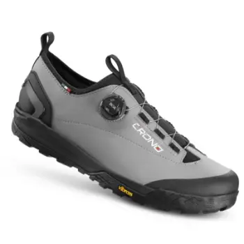 Këpucë çiklizmi Crono SPD CG-2-22, BOA, taban Vibram, gri, nr 45