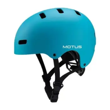 Kaskë biçiklete për fëmijë Motus Blue, madhësia M, 48-56 cm, e kaltër