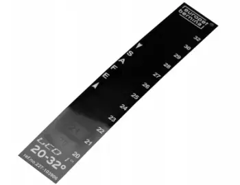 Termometër akuariumi Aqua Della LCD, 20 32°C, vetëngjitës, i zi