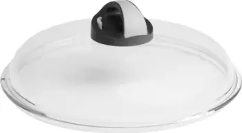 Kapak universal xhami me valvul avulli 26cm, transparent
