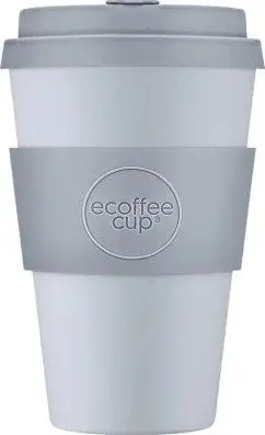 Gotë kafeje Ecoffee Cup Glittertind, 400ml, e ripërdorshme, material bimor