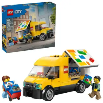 Set LEGO City The LEGO Van 60500, 276 pjesë, 6 vjeç+