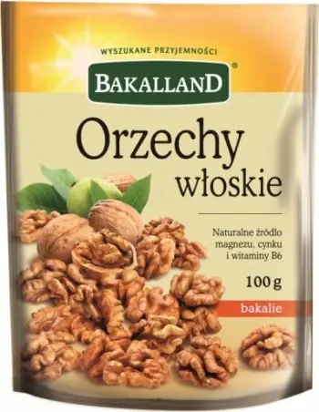 Arra të qëruara Bakalland Orzechy Włoskie, 100 g, paketim