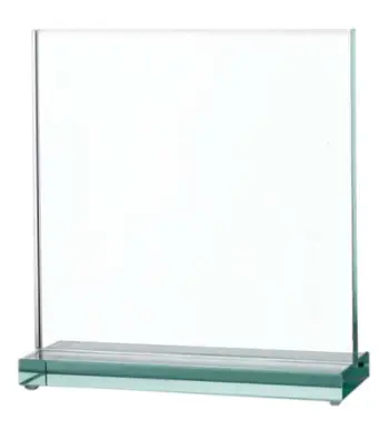 Trofe xhami Tryumf G045, 20cm, transparent
