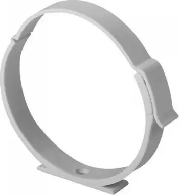 Mbajtëse tubi ventilimi Awenta KO150-28, diametër 150mm, plastike ABS, e bardhë