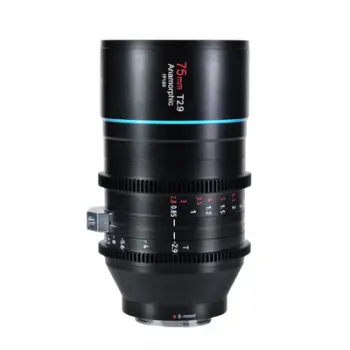 Objektiv kinematografik Sirui Venus 75mm T2.9, anamorfik 1.6x, Sony E-Mount, i zi