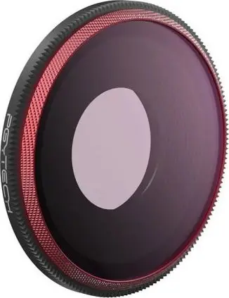 Filtër UV PGYTECH Professional, për Osmo Action 3, alumini, i kuq