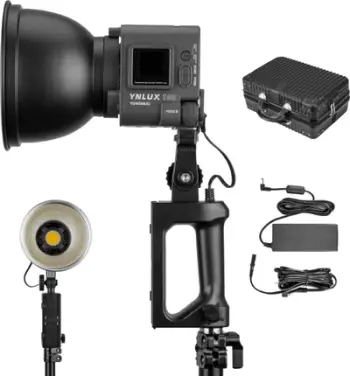 Dritë video LED Yongnuo YNLUX100, 3200-5600K, CRI 95+, e zezë