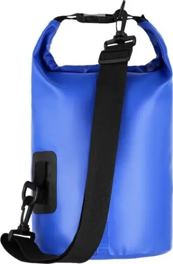 Çantë ujërezistente Nils Camp NC1703, 5L, PVC, blu