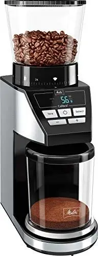 Bluarëse kafeje Melitta Calibra 6766579, elektrike, çelik inox, e zezë