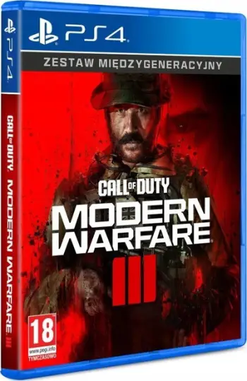 Lojë PS4 Call of Duty Modern Warfare III, FPS, PEGI 18, shumëngjyrëshe