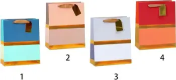 Qese dhurate W&amp;K Gift Bag KR 8172 M, madhësi mesatare, letër, shumëngjyrëshe