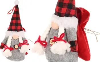 Stoli Krishtlindjesh Saska Garden Santa Claus, dekor shtëpie, shumëngjyrësh