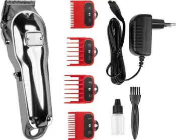 Makina prerëse flokësh KES 2020A, bateri 2500 mAh, profesionale, argjendi