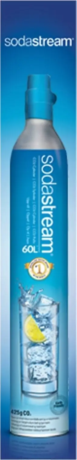 Fishek gazi Sodastream AlcoJet 60L Extra, CO₂, për pije të gazuara